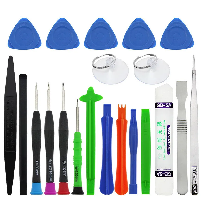 20 in 1 Professional Mobile Phone Repair Tools Kit Pry Opening Tool Screwdriver Set For iPhone 11 X 8 7 for Xiaomi Repair Tools