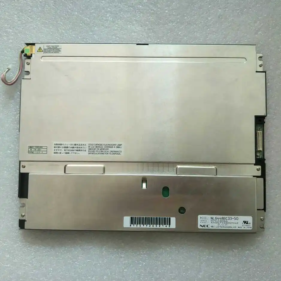 

10.4" Inch TFT industrial LCD Panel NL6448BC33-50 one year warranty