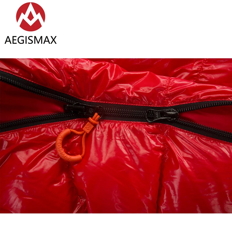 Imagem -06 - Aegismax-ganso Ultra Seco Bolsa de Dormir Acampamento ao ar Livre Ultraleve e Caminhadas Nano Graus 700fp