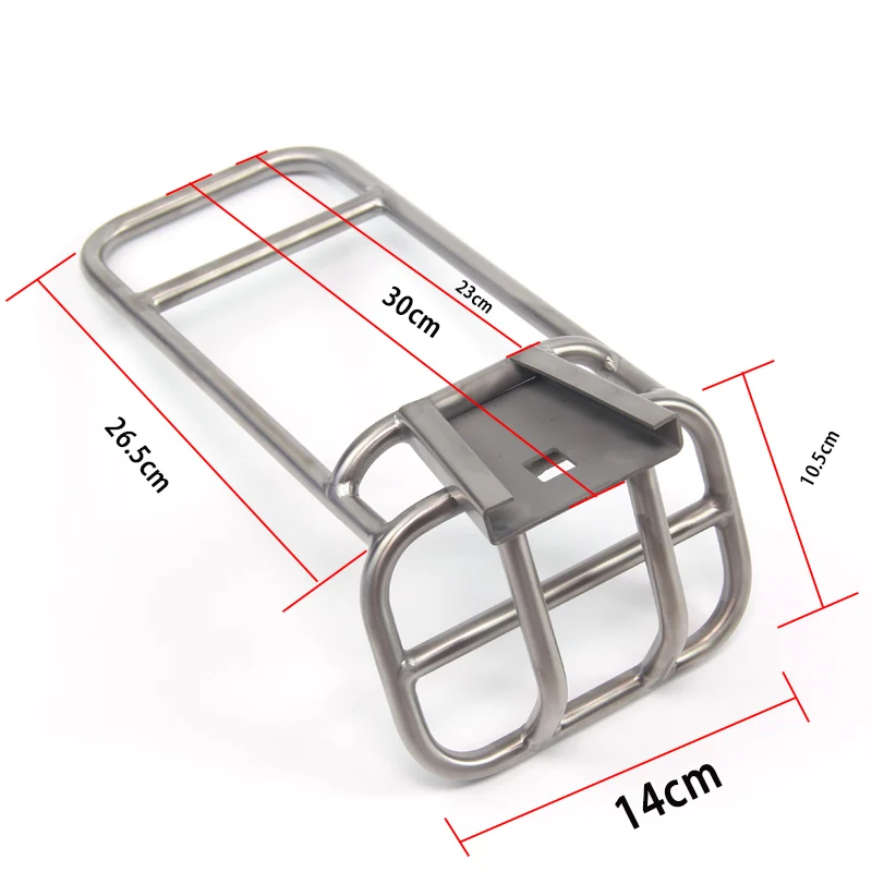 Titanium alloy Front Rack for Brompton Bicycle & Super Lightweight for Brompton Bike Accessories