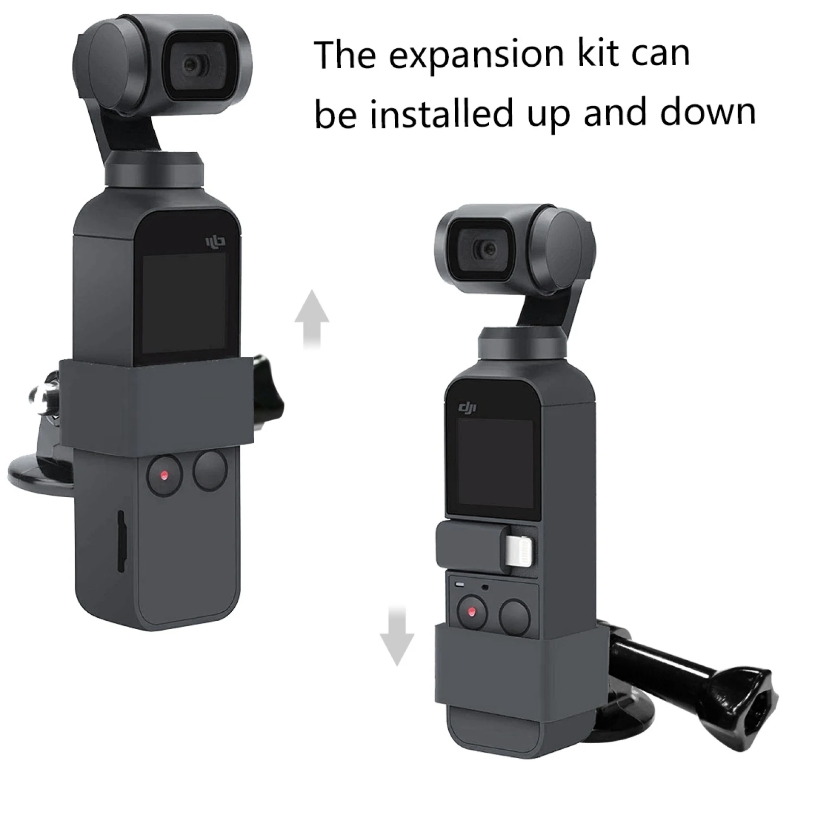 PULUZ Expansion Bracket Frame with Adapter & Screw for DJI OSMO Pocket /Pocket 2 Camera Accessories