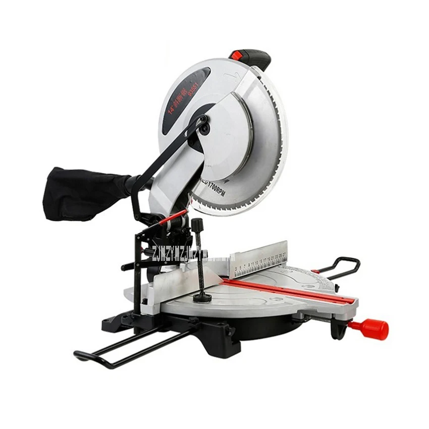 

GF51 14 Inch Miter Saw With Laser 4800r/Min Circular Saw Cutting Machine Large High Power 2200W Aluminum Sawing Machine 220V