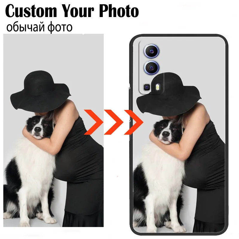 Customized Phone Cases For Vivo Y72 5G Y31 V2041 Y76 TPU Cover For Vivo Y52 5G DIY Personalized Photo Imagen Funda Y 31 Silicone