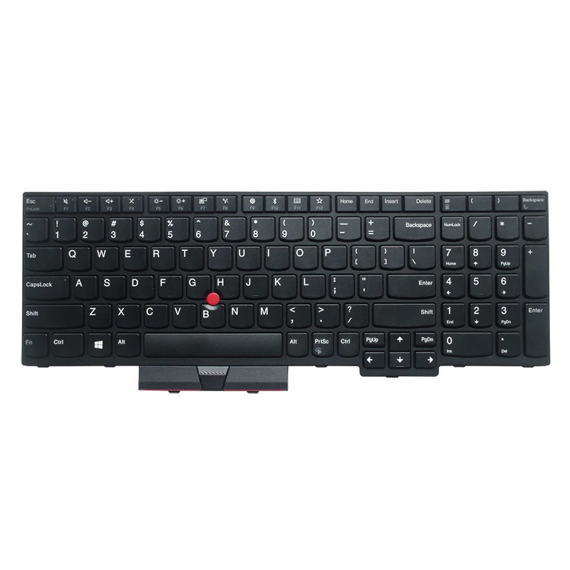 Imagem -03 - Lenovo-teclado Inglês Thinkpad Novo po la ru Eua T580 T570 P51s T580 P52s 01er582 01er541 Sn20m07934