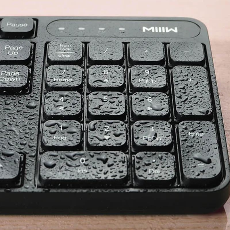 MIIIW-teclado inalámbrico RF Original para oficina, 2,4 GHz, 104 teclas, Compatible con Windows, PC, portátil, USB