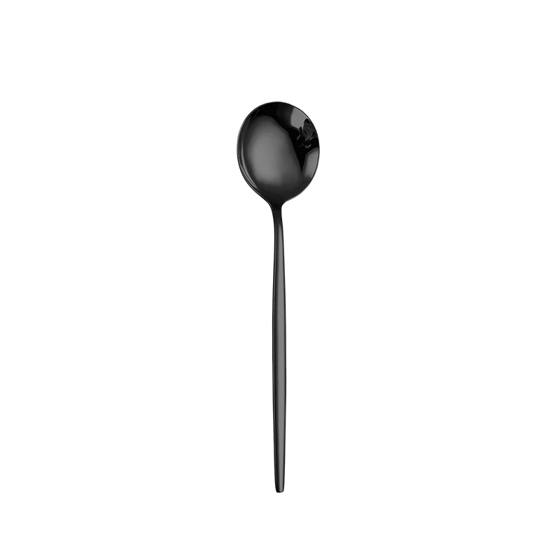 Tableware Black Silverware Cutlery Set 304 Stainless Steel Luxury Dinner Drop ship Dinnerware Home Fork Spoon Knife Kitchen