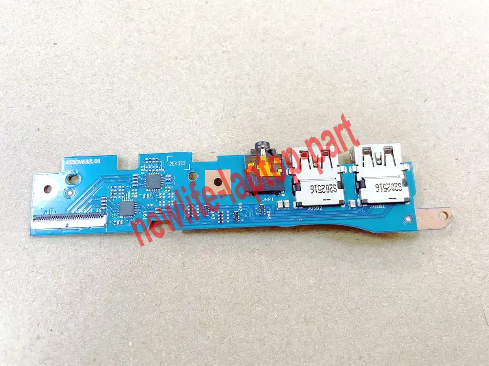 original for Laptop usb audio io board LS-H475P 455OV632L01 tested fully free shipping