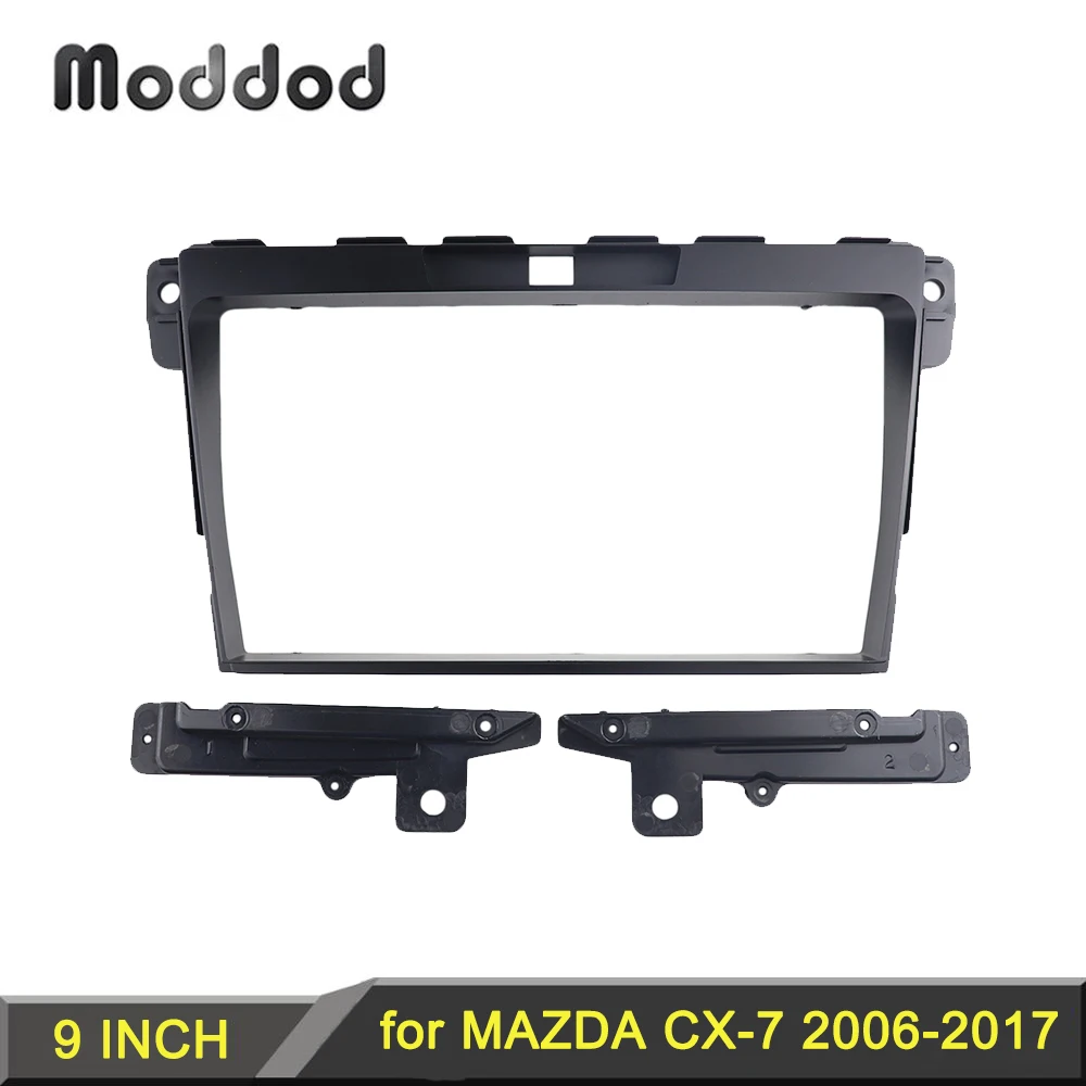 

Car Radio Fascia for MAZDA CX-7 2006-2012 Stereo DVD Player Install Surround Trim Panel Dash Mount Kit Face Plate Audio Frame