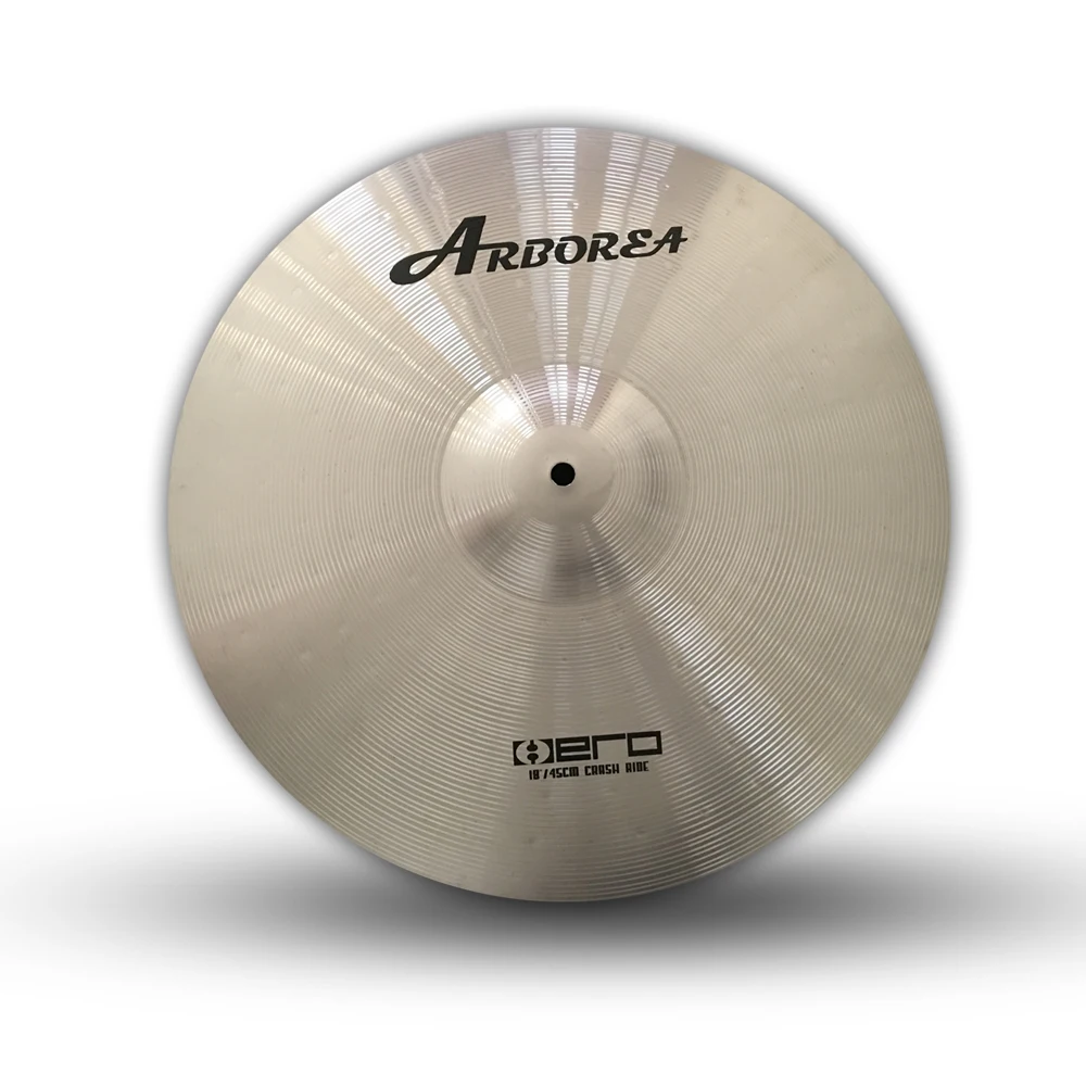 ARBOREA Practice cymbal Hero CYMBAL Set 5 piece of cymbal 14\'Hihat+16\'Crash+18’Crash+20‘Ride alloy cymbal