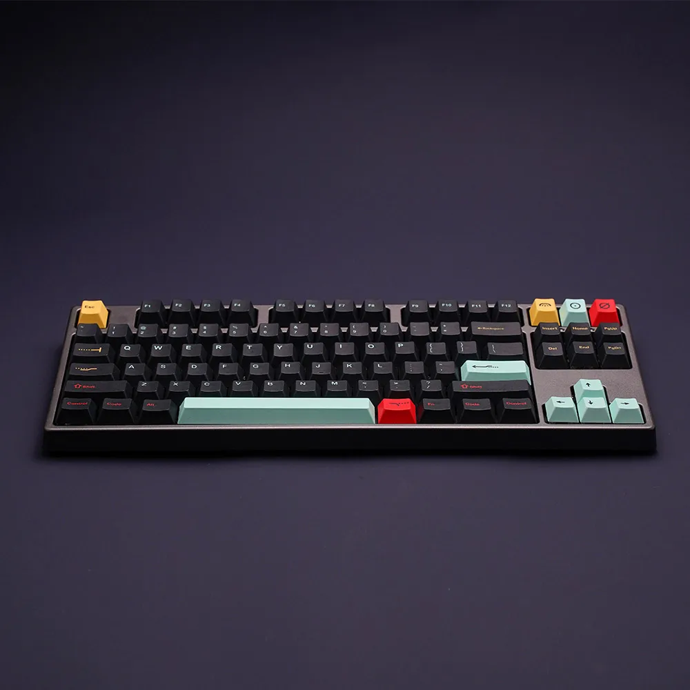 GMK Metropolits Keycap Cherry Prolife ISO Enter Conjuntos completos PBT 5 Face DYE Subbed 6.25U 7U Touches de barra de espaço para teclado mecânico