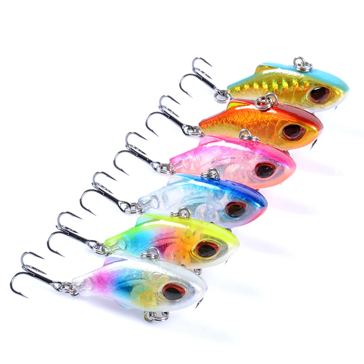 

1PC 36mm 5g Fishing Lure Wobblers Crank Rattling Jerkbait Vibe Vibration Bionic Fake Luya Bait Lure Set for Bass Crankbait Goods