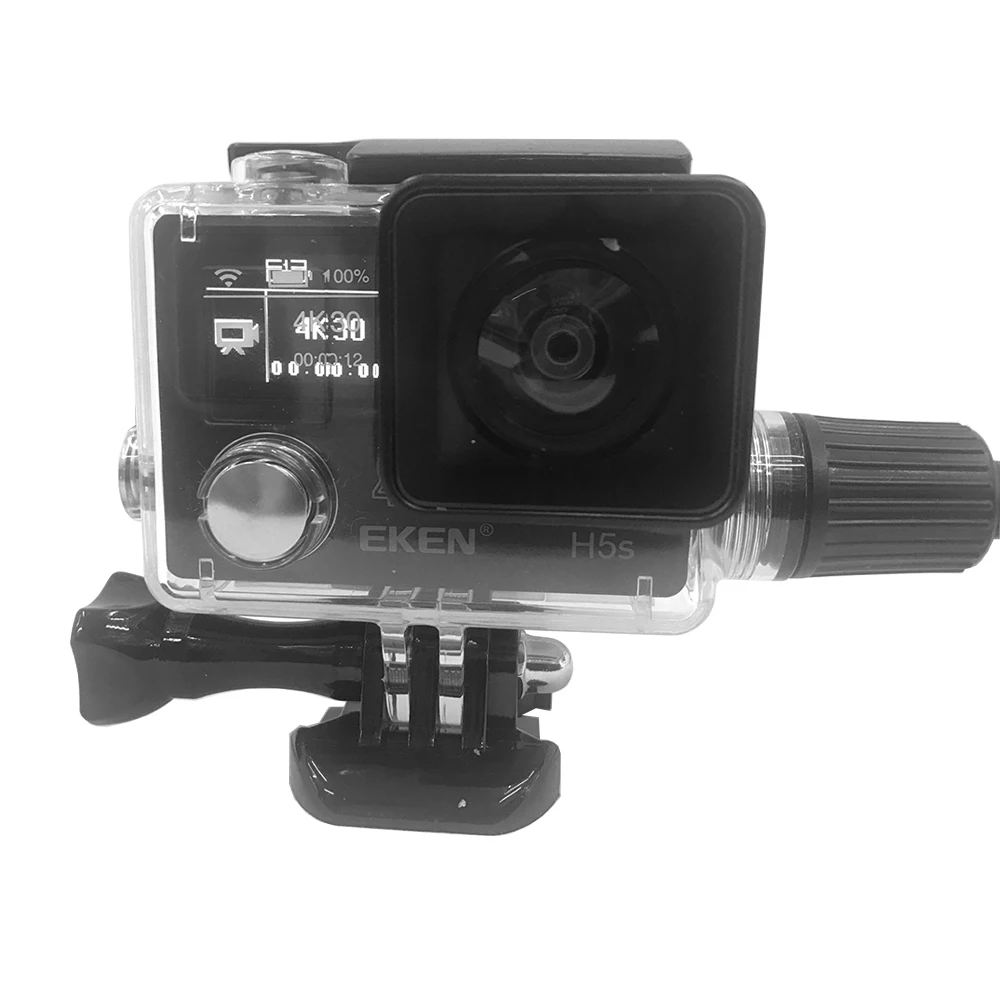 EKEN H9 H9r SJ4000 H5s H9rplus Motorcycle Waterproof Charger Housing Shell Case With USB Cable for GoPro 4 F68 C30 Accessories