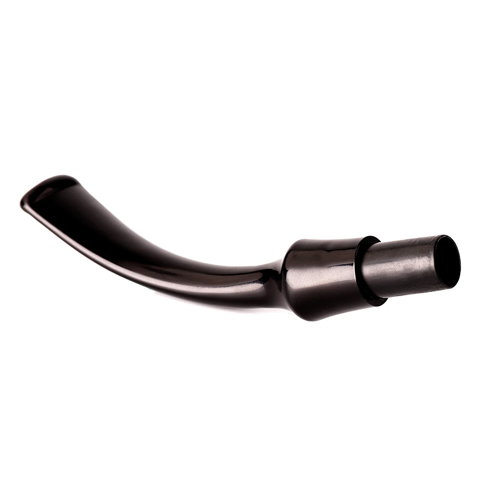 Embout buccal en acrylique, 9mm, filtre en bois, coude, Pipe à fumer, cône, accessoires