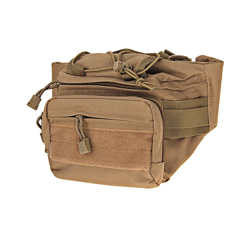 Outdoor Tactical Multifunction Waist Pack Hunting Combat Camping Sport Hunting Bag Waterproof Athletic Chest bag