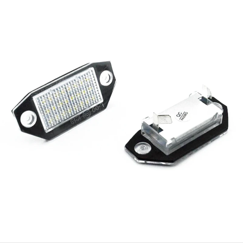 

2pcs LED 12V Car License Plate Light For Ford Mondeo MK3 MK4 5D 5 Door 2000 2001 2002 2003 2004 2005 2006 2007