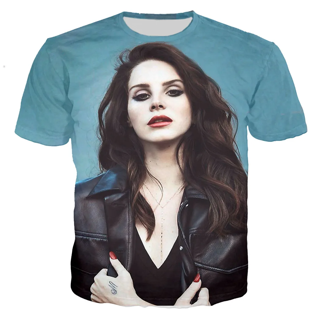 Lana del rey t shirt men/women 3D printed t-shirts casual Harajuku style tshirt streetwear tops dropshipping