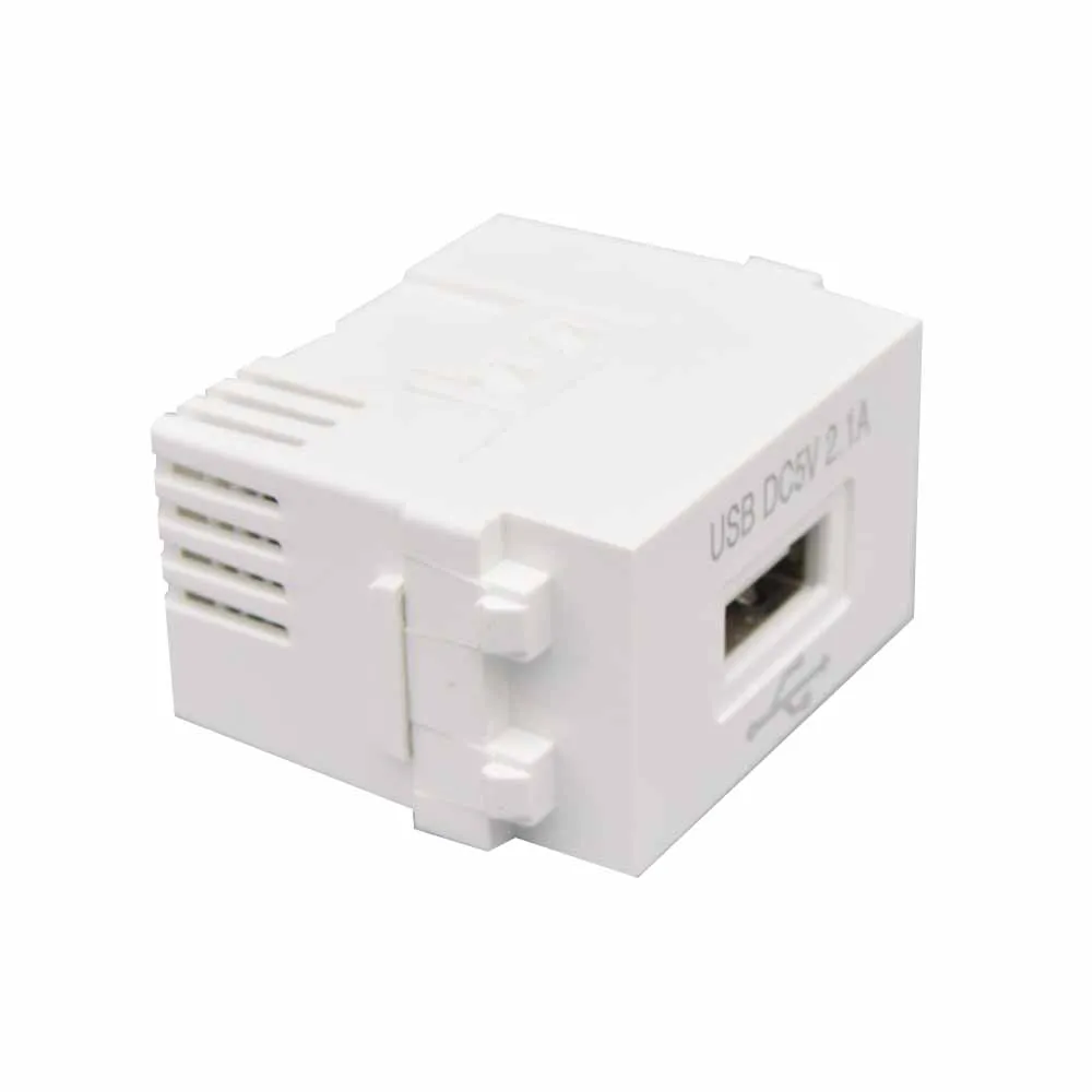 1 pz modulo di alimentazione USB 220V presa 5V trasformatore 2.1A pannello di ricarica del telefono cellulare