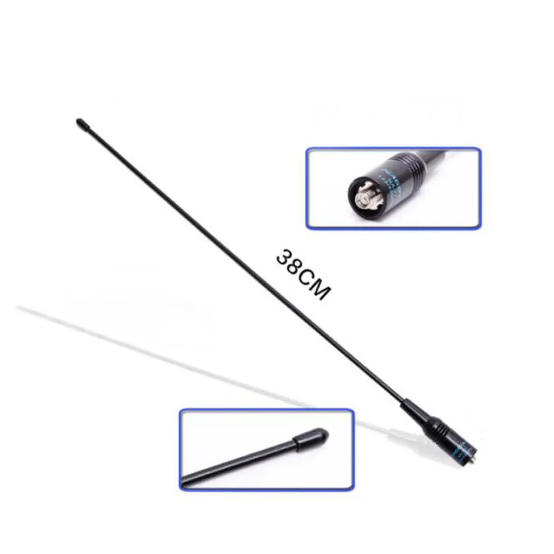 Imagem -02 - Nagoya Na771 Sma Macho Sma Sma-antena de Banda Dupla Fêmea 144 Mhz 430mhz 144 Mhz 430mhz Baofeng Uv5r Uv82 888s Rádio Tyt Original 10 Pcs
