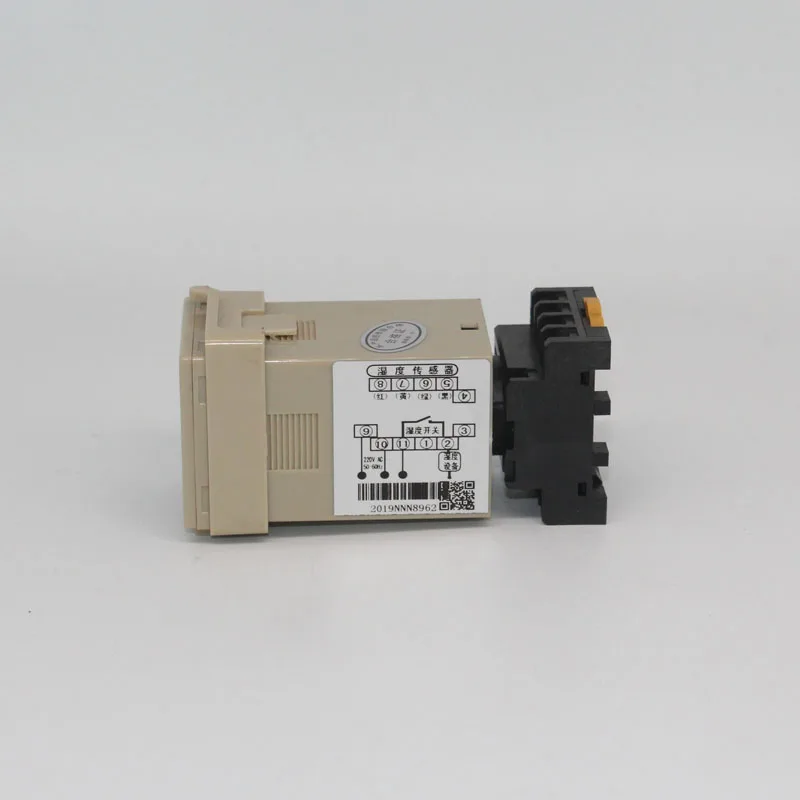 humidity controller relay output din-rail type 0-99.9%RH  digital Hygrometer humiture sensor