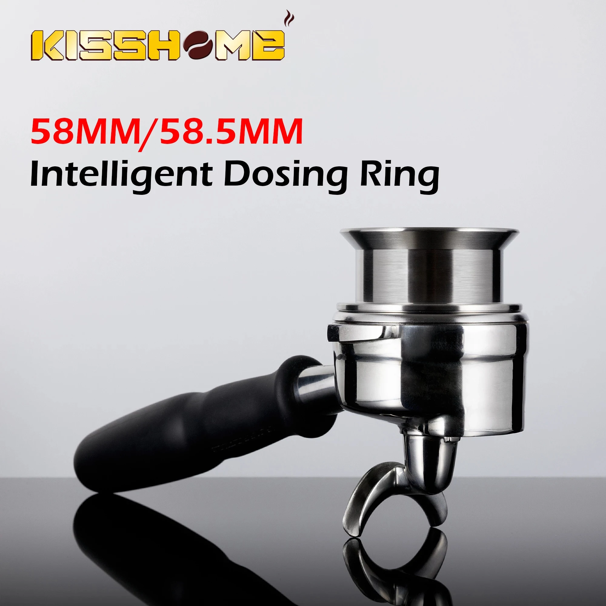 

58mm 58.5mm Dosing Ring Espresso Intelligent 304 Stainless Steel For EK43 K30 Brewing Bowl Coffee Tools Barista Accessories