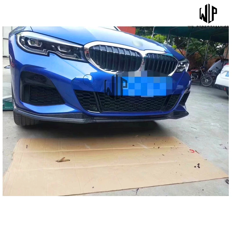 High Quality Carbon Fiber Front Lip Side Splitters Car Styling For BMW New 3 Series G20 G28 MT MP Style Car Body Kit