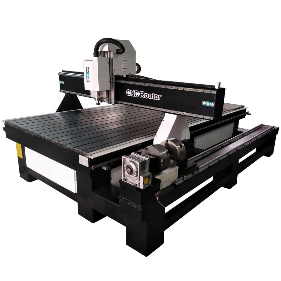 

3D Wood CNC Router 1325 3 Axis 3KW Spindle Support DSP Software and T-slot table CNC Woodworking Carving Machine