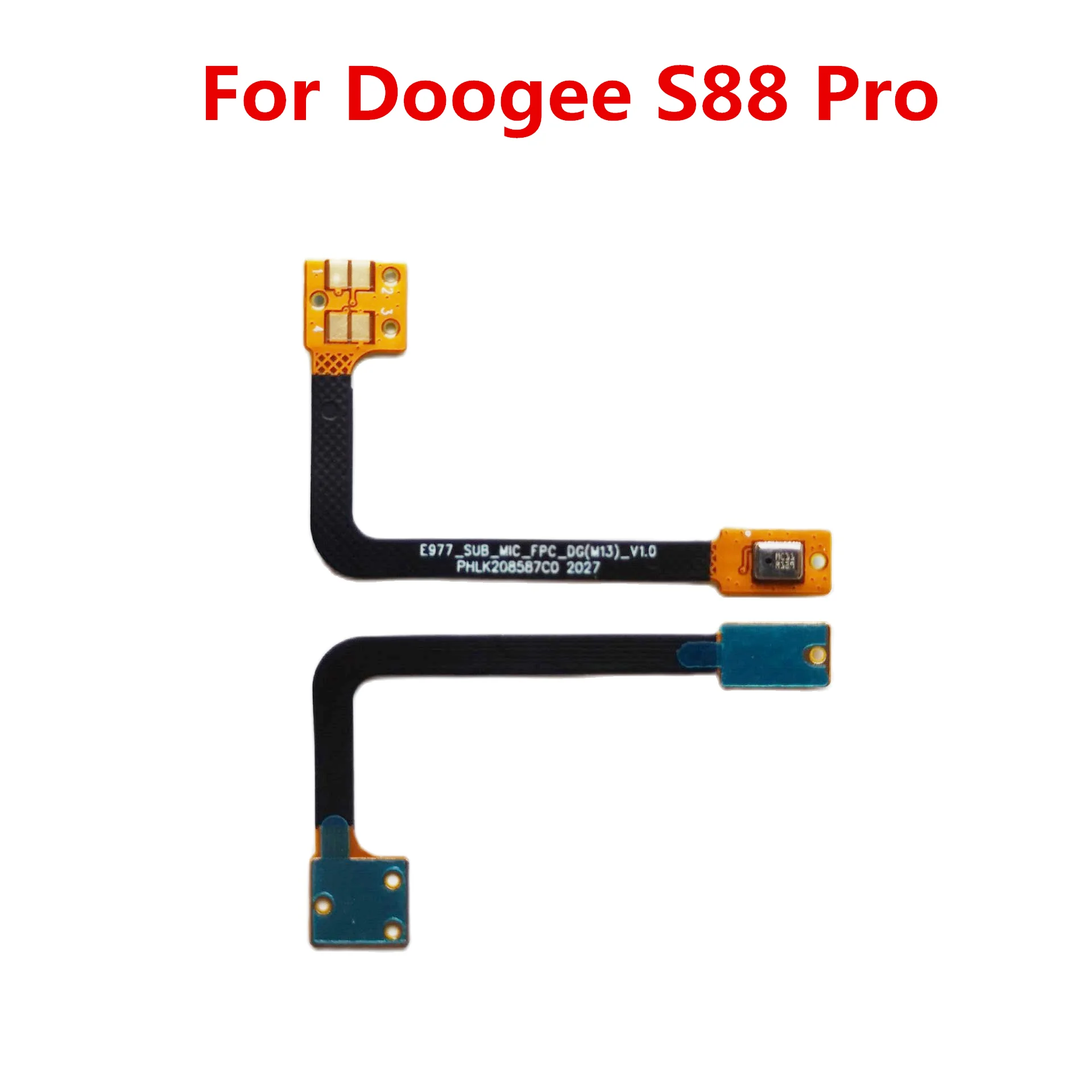 

New Original Doogee S88 Pro Phone Microphone FPC Flex Cable Assembly For Doogee S88 Mic FPC Cable Phone Accessories