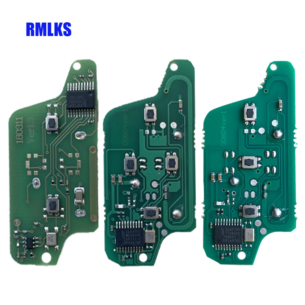 

Car Remote ASK FSK Key Circuit Board for Peugeot 207 208 307 308 408 Partner For CITROEN C2 C3 C4 C5 Berlingo Picasso CE0523 PCB