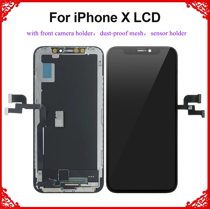 2 قطعة AAA +++ JK العلامة التجارية INCELL شاشة LCD محول الأرقام آيفون 11 XS X XR 13PRO ماكس 14PRO ماكس 15PRO ماكس العرض #2