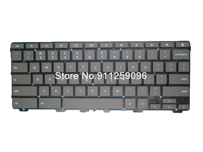 

Laptop Keyboard For Lenovo English US SN20T82367 LCM14L13US-6865 LCM14L1F PP1RA-US Gray New