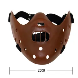 Ogre Hannibal Masks Horror Hannibal Lecter The Silence of The Lambs Masquerade Cosplay Party Halloween Mask Scary Resin Masque