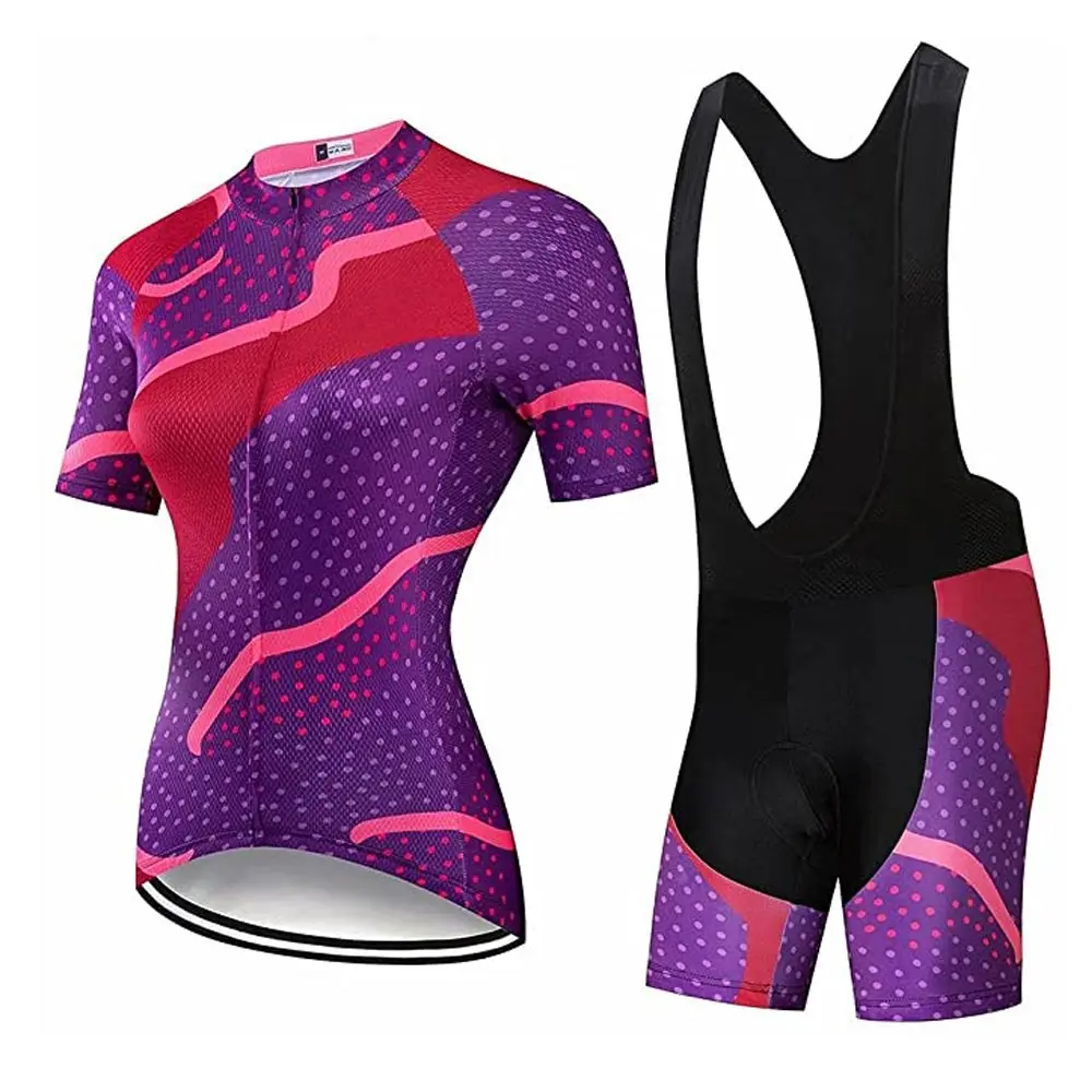 

Moxilyn Pro Women Cycling Jerseys Sets MTB Bike Cycling Clothing Breathable Mountian Bicycle Clothes Summer Bike uniform Wear