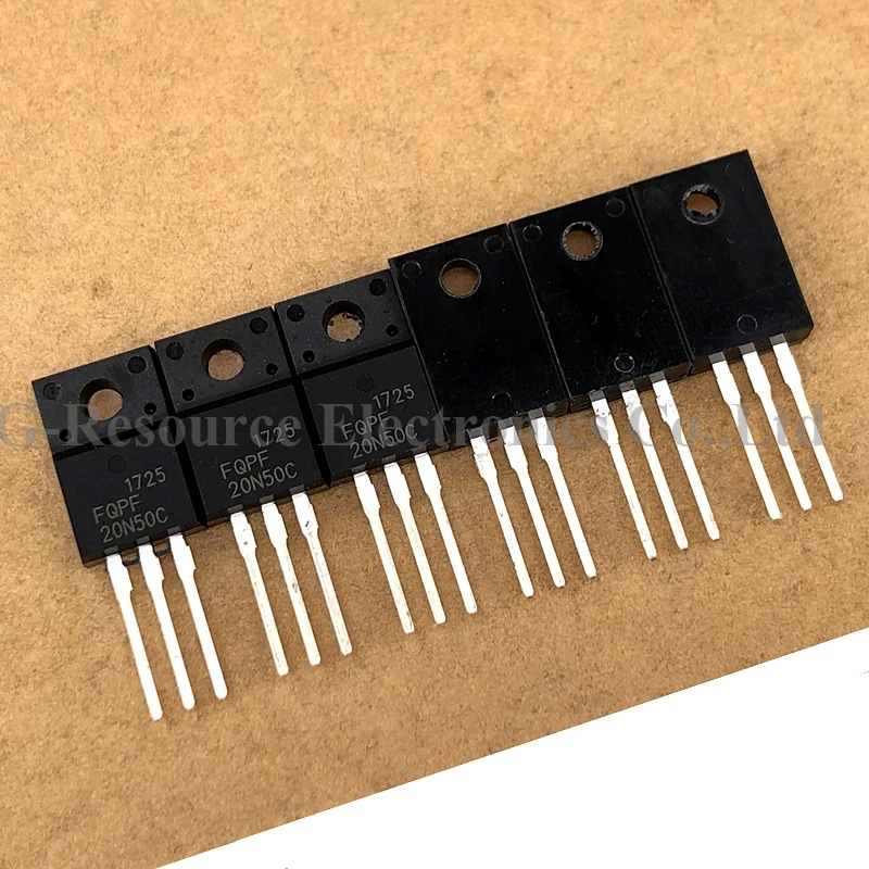 (10pcs) FQPF20N50C TO-220 MOS-FET N Channel 20N50C TO220 IRF20N50