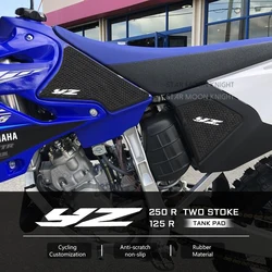 Side Fuel Tank Pads For YAMAHA YZ125R YZ 125 R YZ250R YZ 250 R TWO STOKE 2020 - Tank Protector Stickers Knee Grip Traction Pad