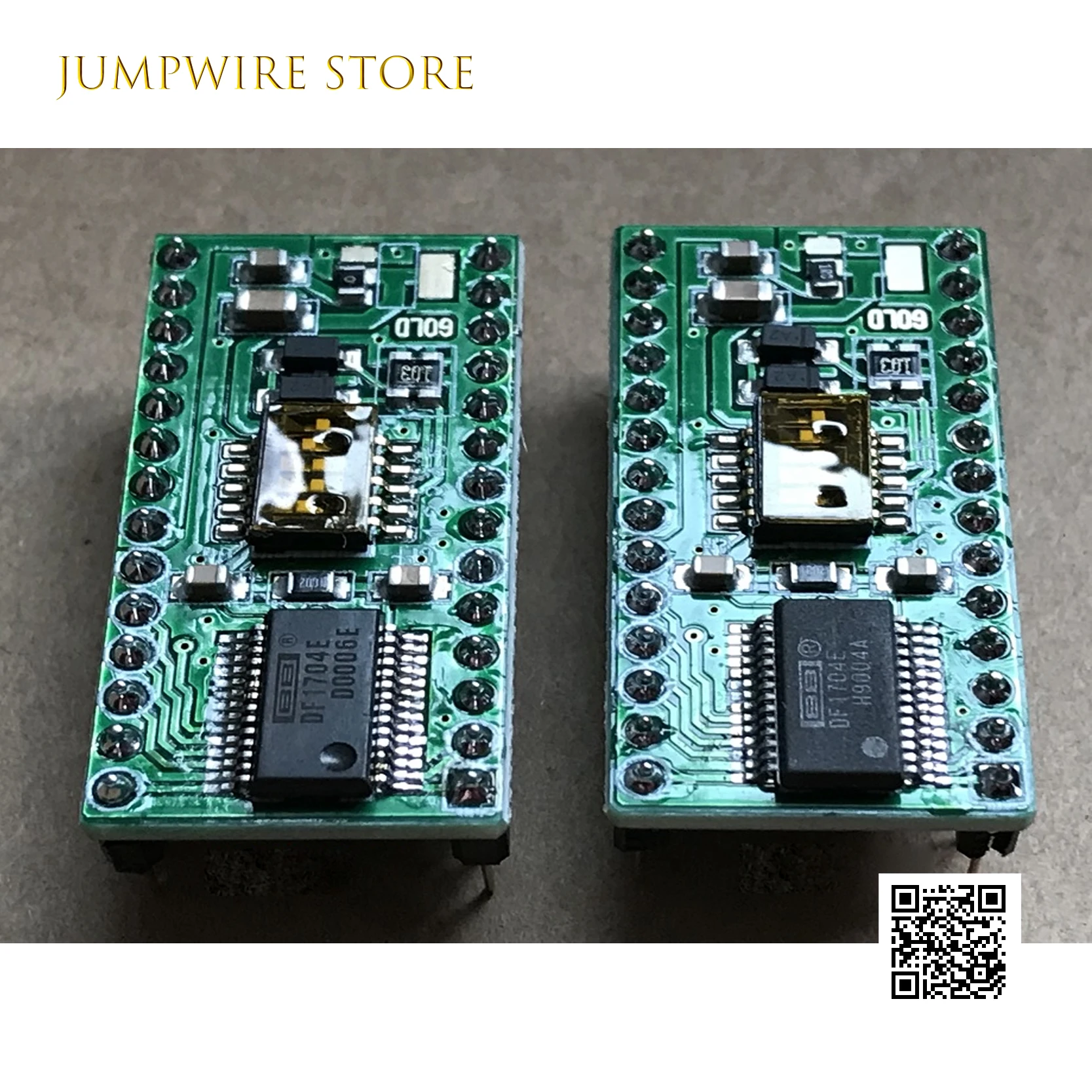 Petite planche en or immergé NOS DF1704 DF1706, Module SM5813AP/T