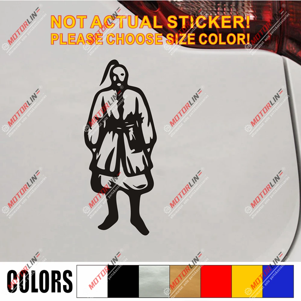 Cossack Ukraine Ukrainian Decal Sticker Car Vinyl pick size color no bkgrd