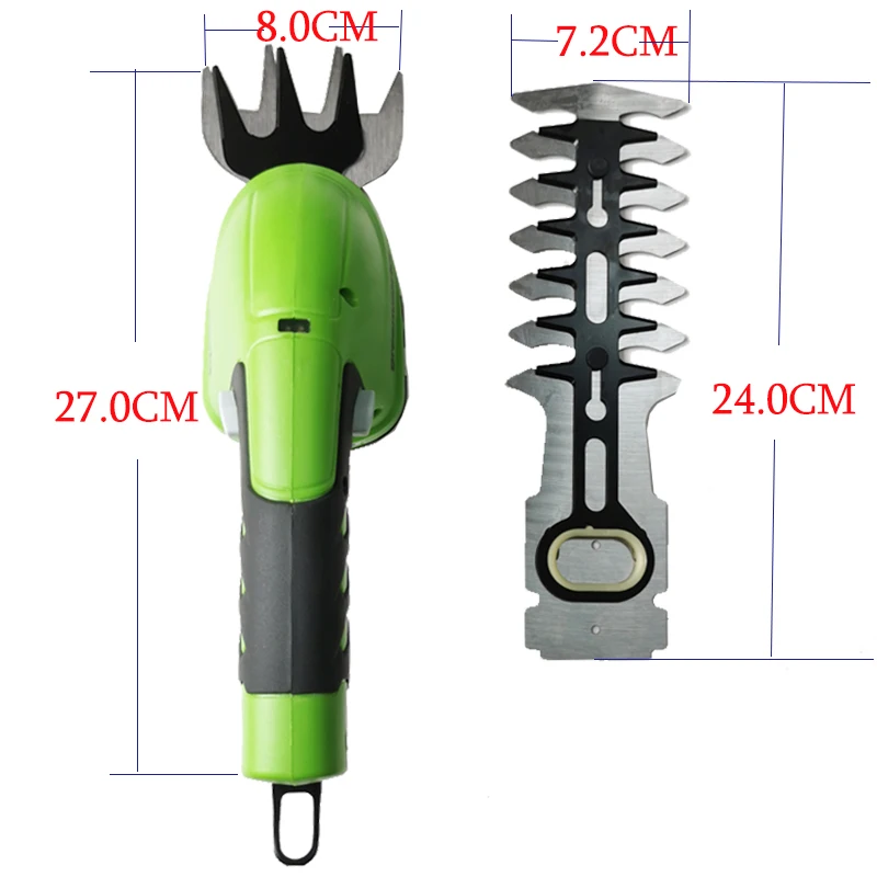 Greenworks mini aparador elétrico de plantas, sem fio, aparador de grama, bateria de lítio 7.2v, 2 em 1, cortador de grama, ferramentas de jardim