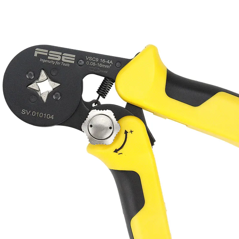 HSC10 16-4A crimping pliers multi tool mini-type self-adjustable Casing type special clamp 0.25-16mm VSC9 16-4a crimping tools