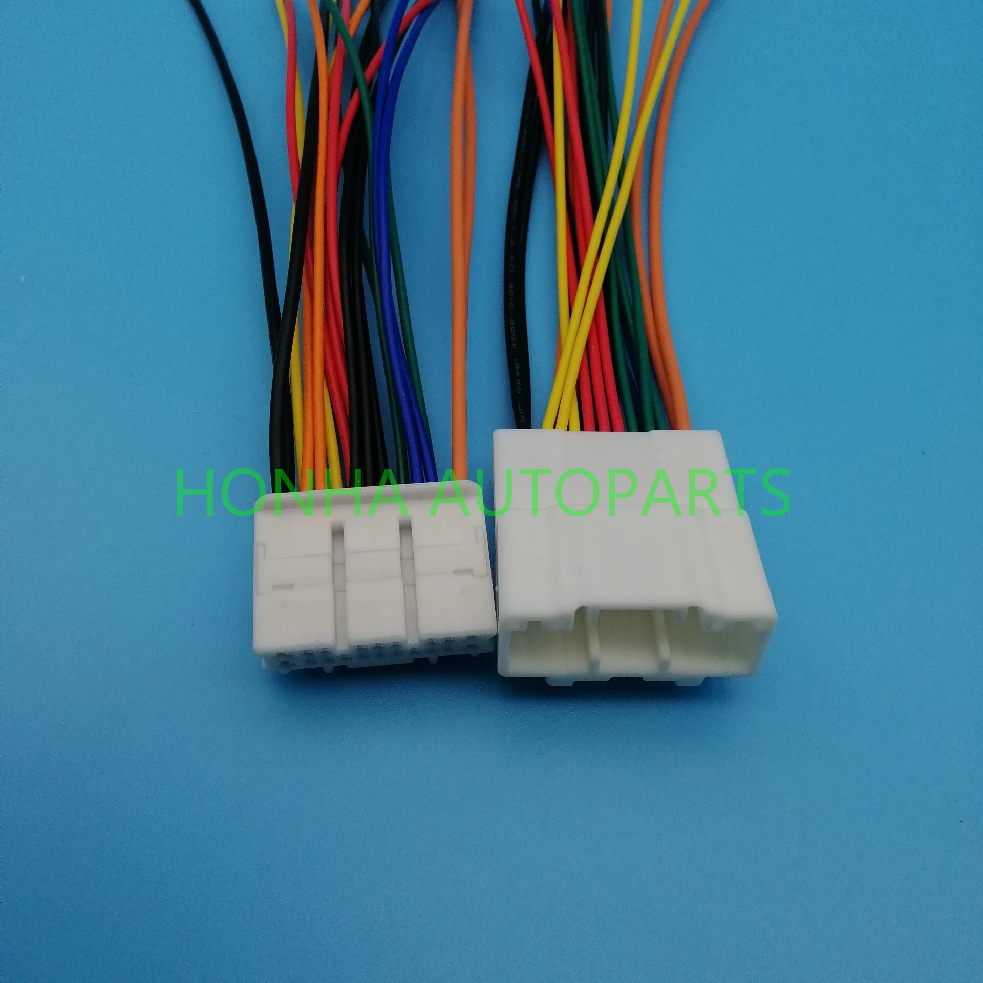 Free shipping 1 pcs 20 pin male and female sumitomo Automobile cable Connector 6098-5622 6098-5613 with wire