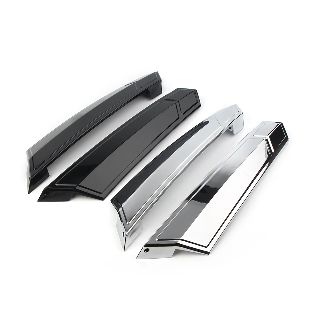 Motorcycle Saddlebag Hinge Covers for Victory Cross Country Tour 2010-2017 Hard-Ball 2012-2013 Cross Roads 10-14 Chrome & Black