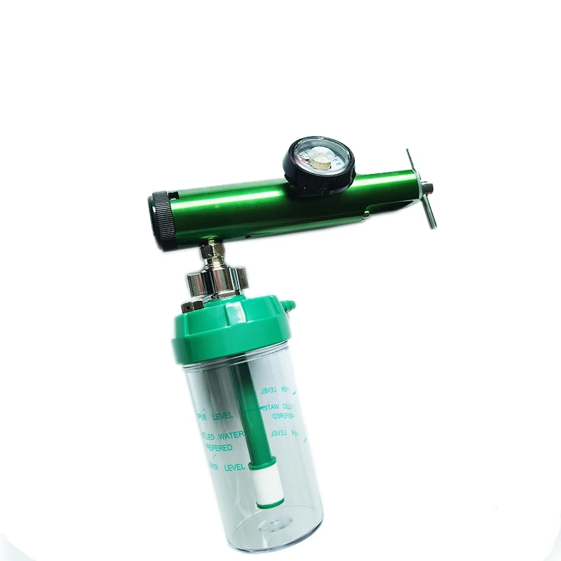 Imagem -02 - Regulador de Pressão Oxigênio Gás Médico com 250ml Umidificador para o Cilindro Oxigênio 3000psi Cga540 Cga870