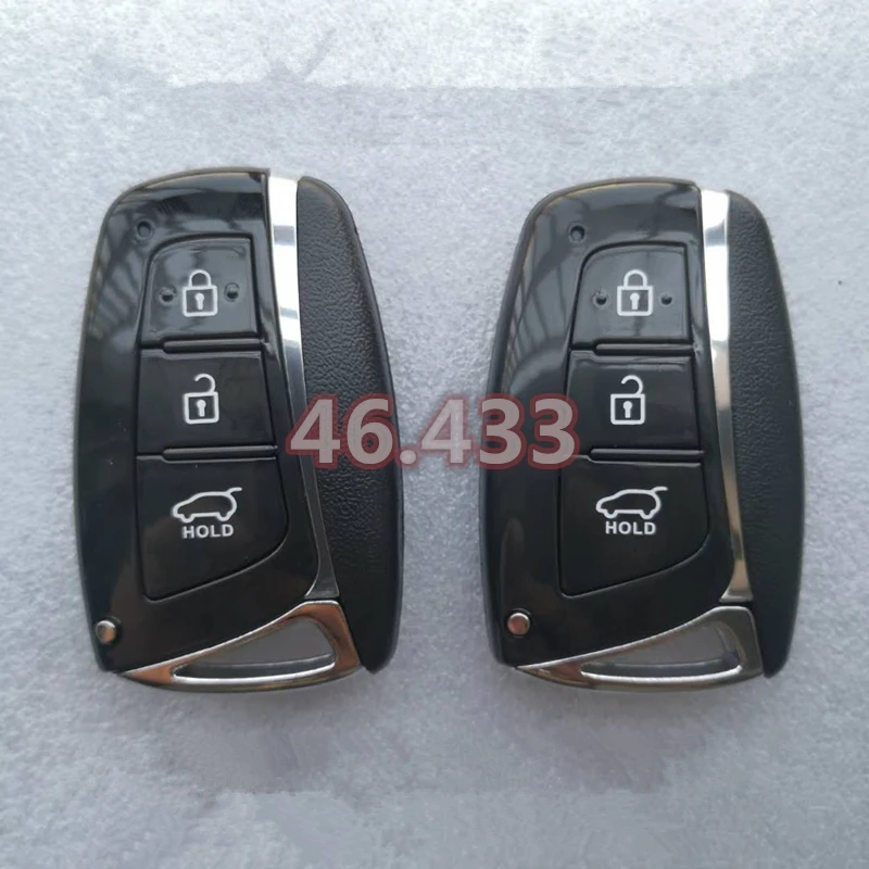 3 Buttons Car Keyless Remote Key 433MHz with ID46 Chip for HYUNDAI IX45 Genesis Santa Fe Equus Azera Tucson Smart Remote Key