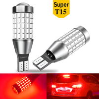 A pack T15 W16W 921 912 T16 T10 902 LED Bulbs High Power 87pcs 3014SMD Super Bright 1800LM Replace for Car Reversing Light Red