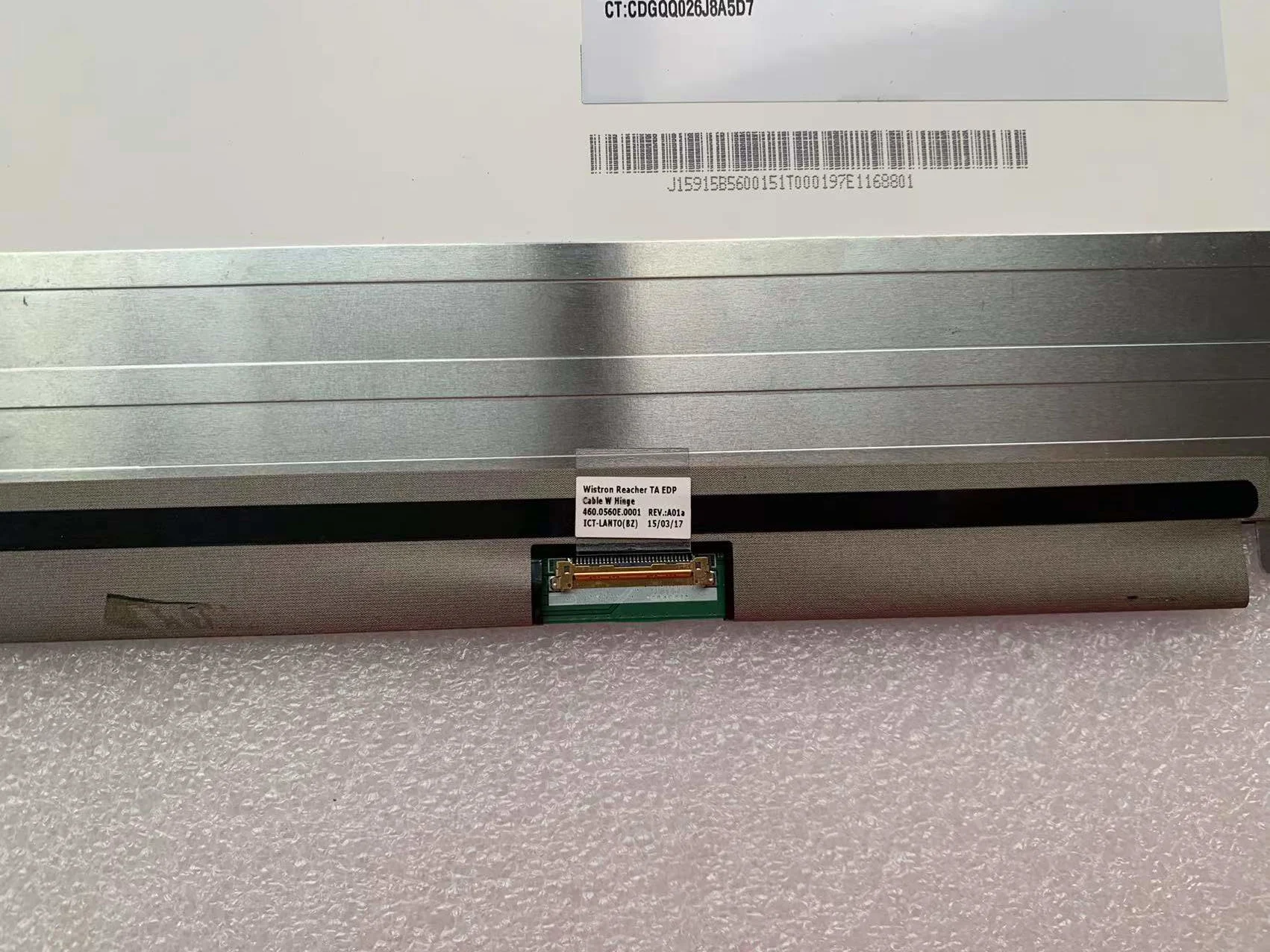 Imagem -05 - Ips Portátil Tela Lcd Lp156wf6-spb1 Ajuste Nv156fhm-n43 72 Ntsc Fosco Display Led Fhd1920x1080 30pin Edp 15.6