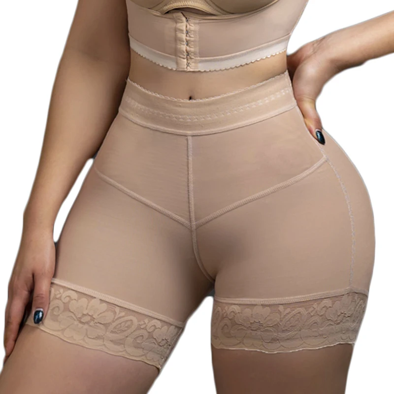 Fajas Colombianas Butt Lifter Shaper Post Liposuction High Compression Tummy Control Shorts Slimming Underwear