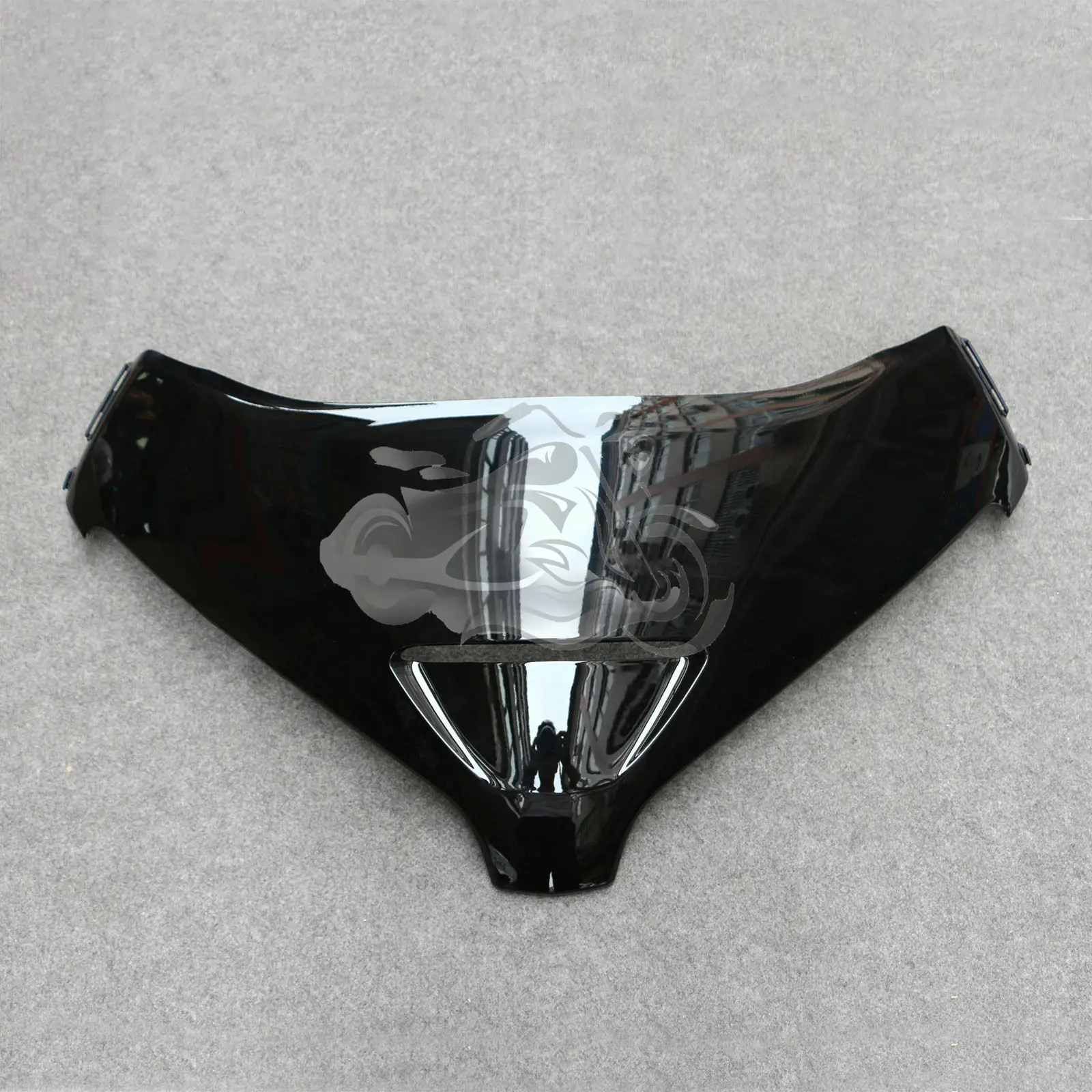 Fit für Honda Goldwing GL1800 2001 - 2017 Motorrad Front Upper Verkleidung Gugel Panel Teil Nase Schwarz GL 1800 Gold flügel 2006 2007