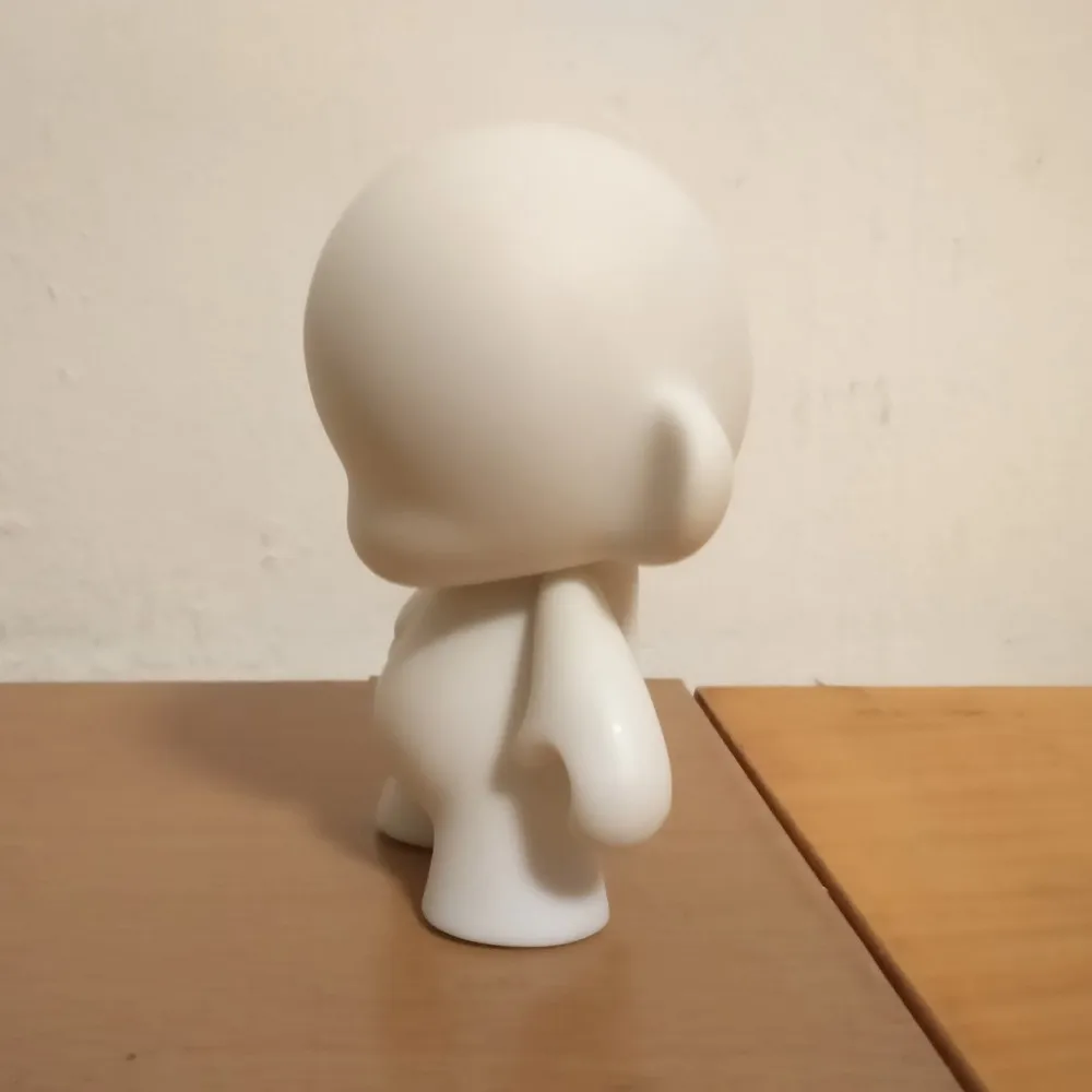 Wholesale 4inch Kidrobot Blank Munny DIY Paint Vinly Doll Action Figure With Opp Bag For Birthday and Christmas Gifts