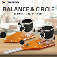 Circle Cutting Jig Balance Board For Wood Routers Milling Circle Trimming Machine with Trimmer Base Woodworking Edge Cutter