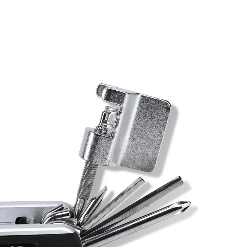 Multitool per bici 13 in 1, durevole, compatto, leggero, Kit di riparazione per bici da strada e Mountain Bike, strumento di riparazione multifunzionale per ciclismo