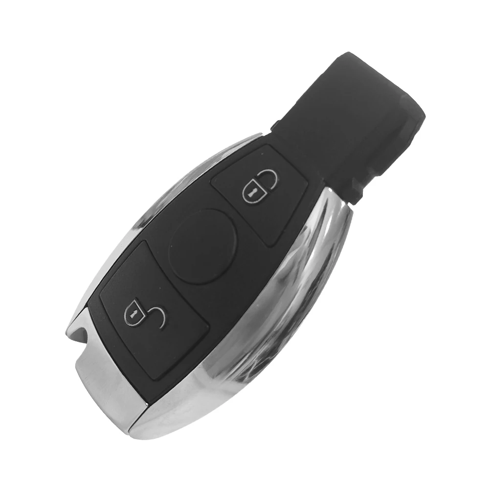 XNRKEY BGA Style 2 Button Remote Key 315/433Mhz for Mercedes Benz A B S E Class W203 W204 W205 W210 W211 W212 W221 W222 Support